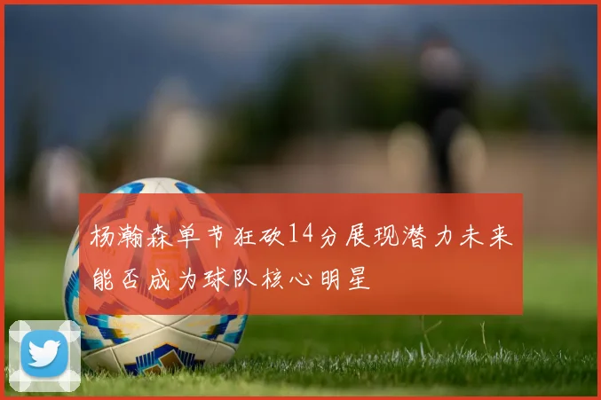 杨瀚森单节狂砍14分展现潜力未来能否成为球队核心明星
