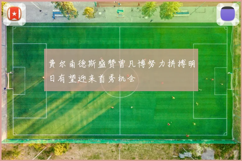 费尔南德斯盛赞曾凡博努力拼搏明日有望迎来首秀机会